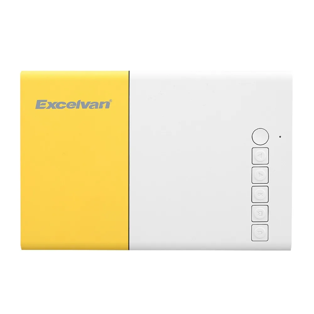 Excelvan YG300 YG200 A2000 Портативный ЖК проектор 320x240 макс 1080P с HDMI USB AV SD вход для частного