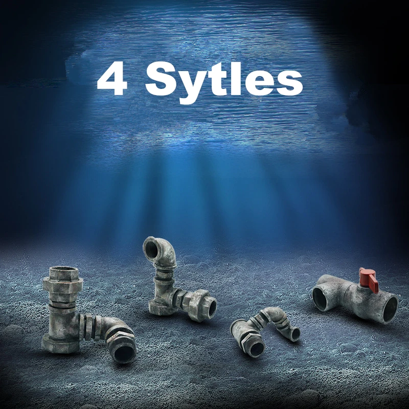 Аквариумное украшение для канализации аквариумная горная пещера Фотофон