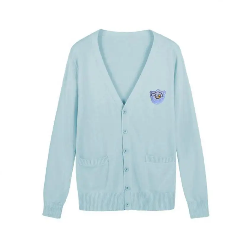 

School JK Uniform British Style Students Knitted Cardigan Sweaters Long-sleeved Knitting Coat For Girls Anime Cosplay Costumes