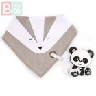 Детские слюнявчики, нагрудники, Слюнявчики, силиконовая Подвеска для грызунов, хлопковый слюнявчик, слюнявчик для новорожденных, детские товары