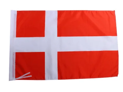 3*5 футов Дания Летающий флаг полиэстер страна национальные Висячие флаги