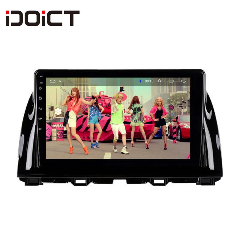Автомобильный DVD-плеер IDOICT Android 8 1 IPS 2 ГБ + 32 GPS-навигация мультимедийный плеер для
