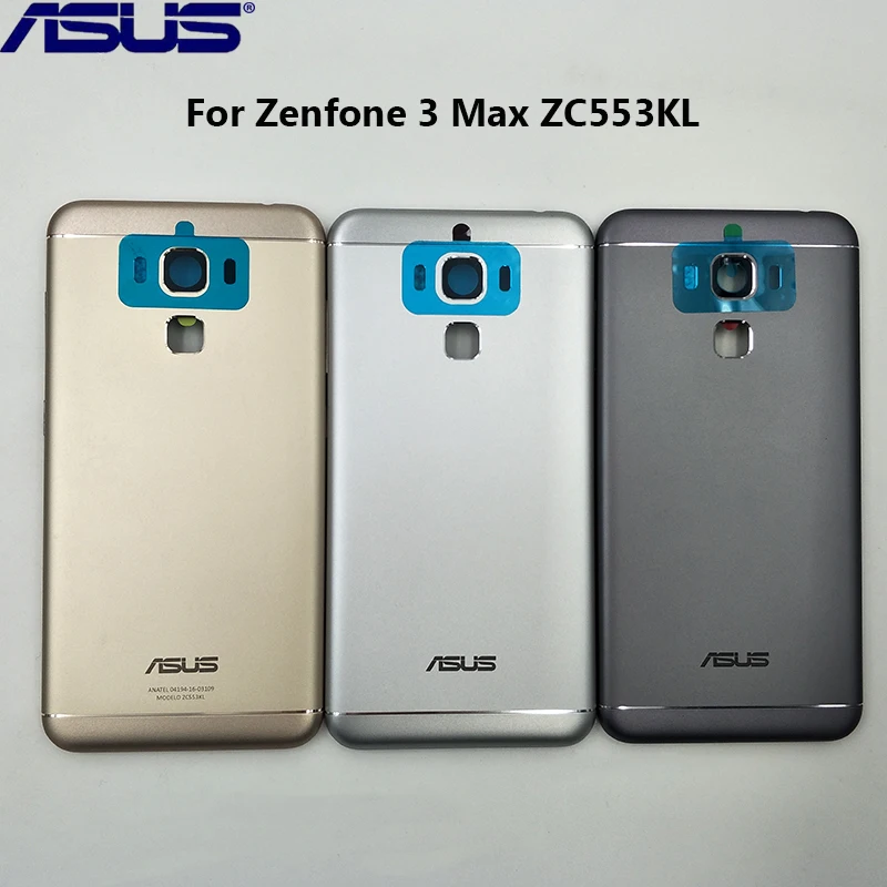 Оригинальная металлическая крышка батарейного отсека задняя для Asus Zenfone 3 Max ZC553KL