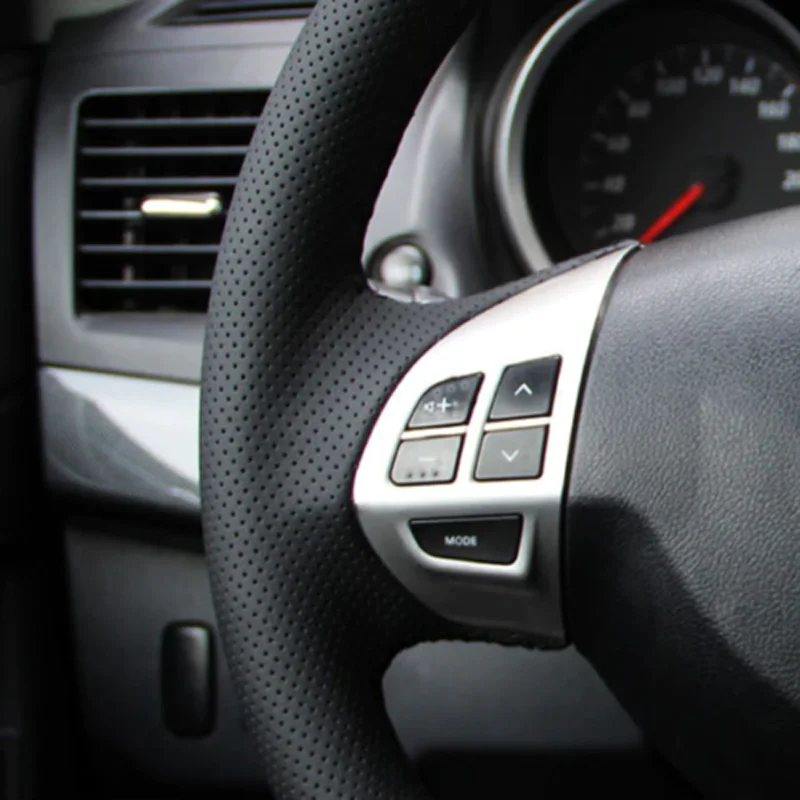 Швейная кожаная крышка рулевого колеса для Mitsubishi Lancer EX10 X Outlande Pajero/Montero Sport (KH) 2008-2015