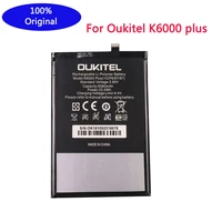 100 original new high capacity original 6080mah battery for oukitel k6000 plus mobile phone
