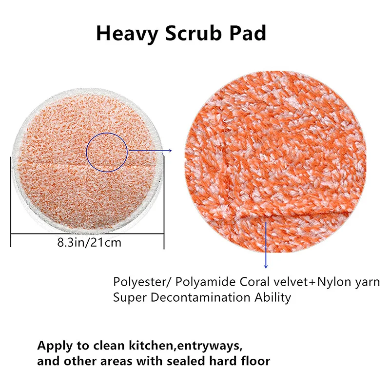 

Tools Cleaning Pads For Bissell Spinwave 2039A 2124 Vacuum Cleaner Brand New