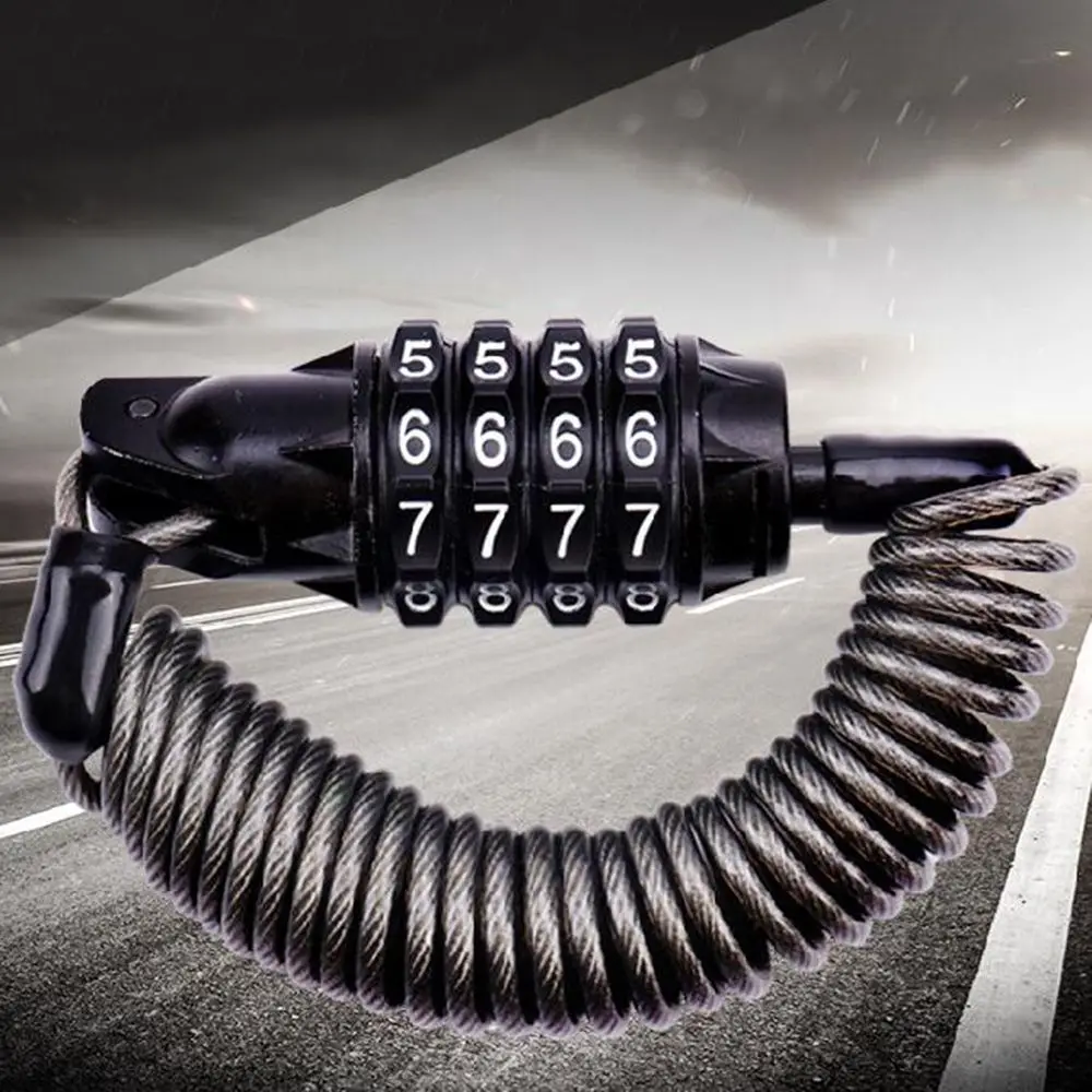 1 шт. Многофункциональный 4-значный пароль проводной замок из арматуры