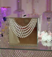 zt 198 bling crystal mirror money saving box for wedding