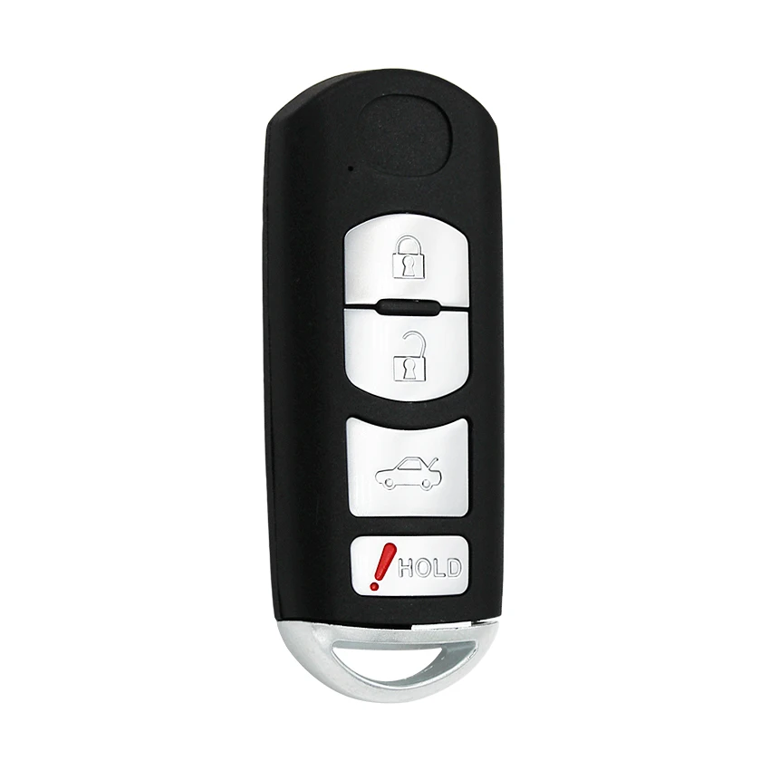 4 пуговицы новая Замена дистанционного ключа оболочки чехол Брелок для Mazda 3 5 6 CX 7