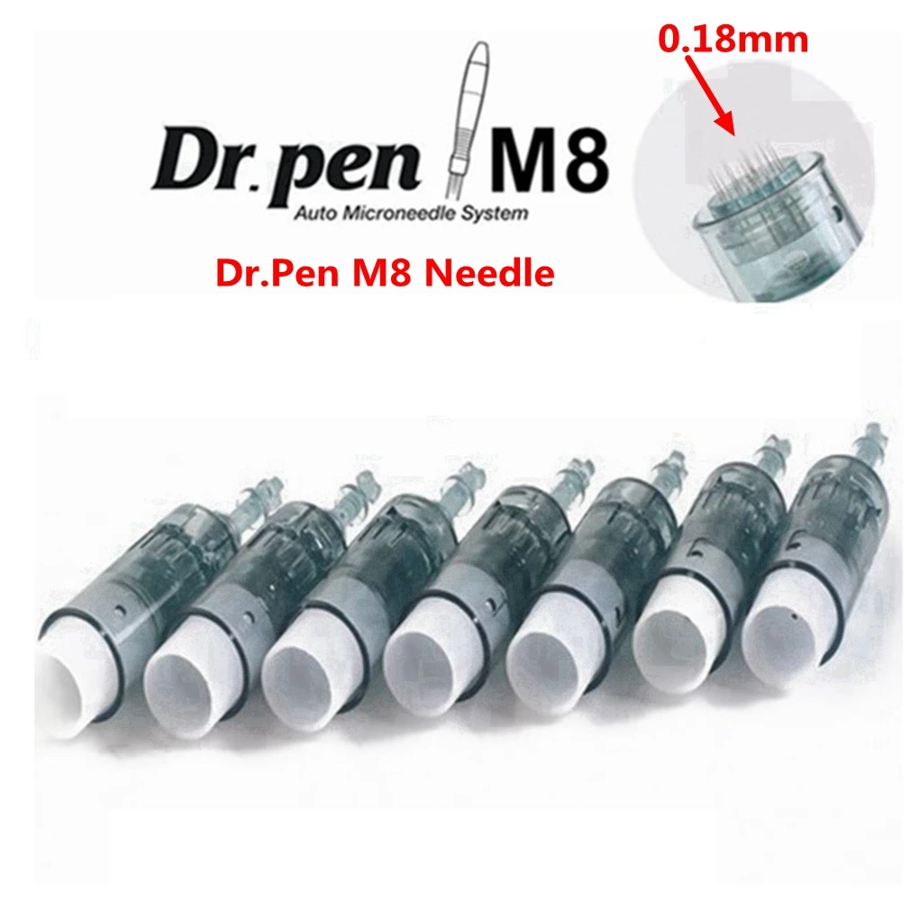 

10pcs Replacement Needle Cartridge for Dr.pen M8 Micro Needle 16 Pin/11 Pin/36 Pin/5D Nano Micro Skin Needling Tip Derma Stamp