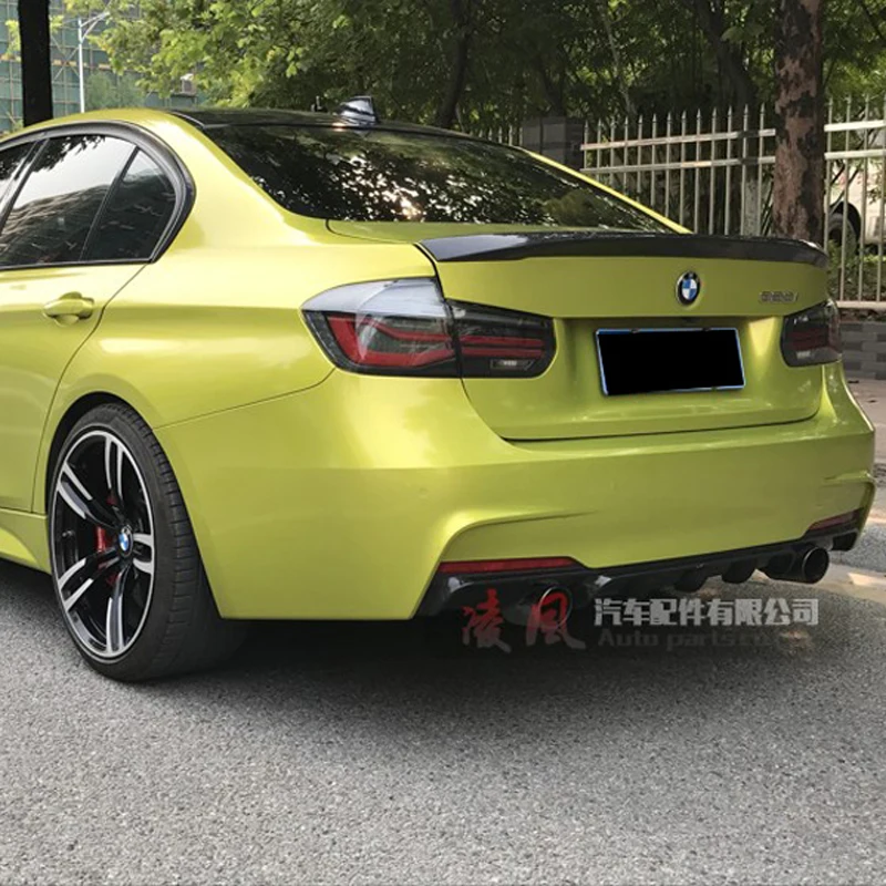Для BMW F30 F80 M3 спойлер из углеродного волокна материал M производительность стиль