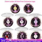 Ресницы норковые 3D, 50 пар, 25 мм, DHL г.