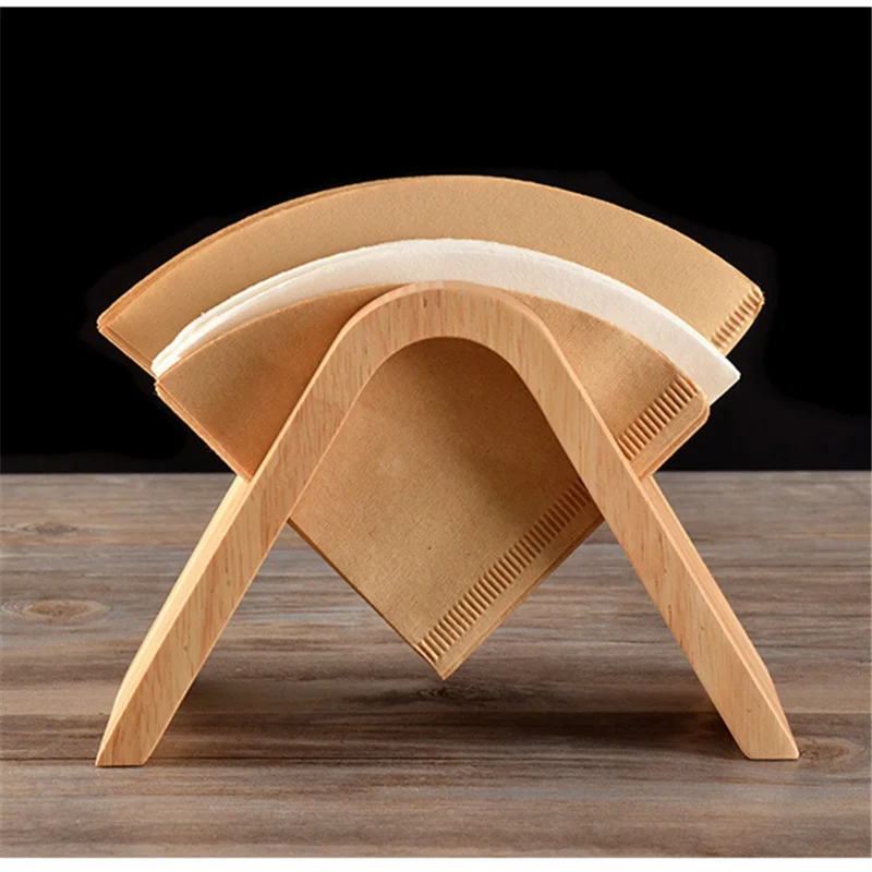 Держатель для бумаги фильтров кофе с крышкой V60 конусный держатель стойка