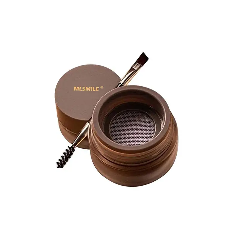 3 In 1 Eyebrow Cream Air Cushion Dyed Pencil Set Wild Band Brush Waterproof | Красота и здоровье