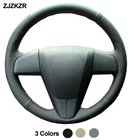 Автомобильный чехол на руль для Mazda 3 Axela 2010 - 2013 Mazda 5 Mazda 6 CX-7 CX-9 Mazdaspeed3 (US) Funda Volante 2011 2012