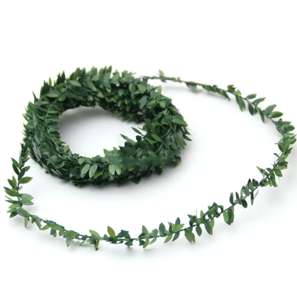 7 5 м Искусственный лист поддельные растения венок листья гирлянда железные