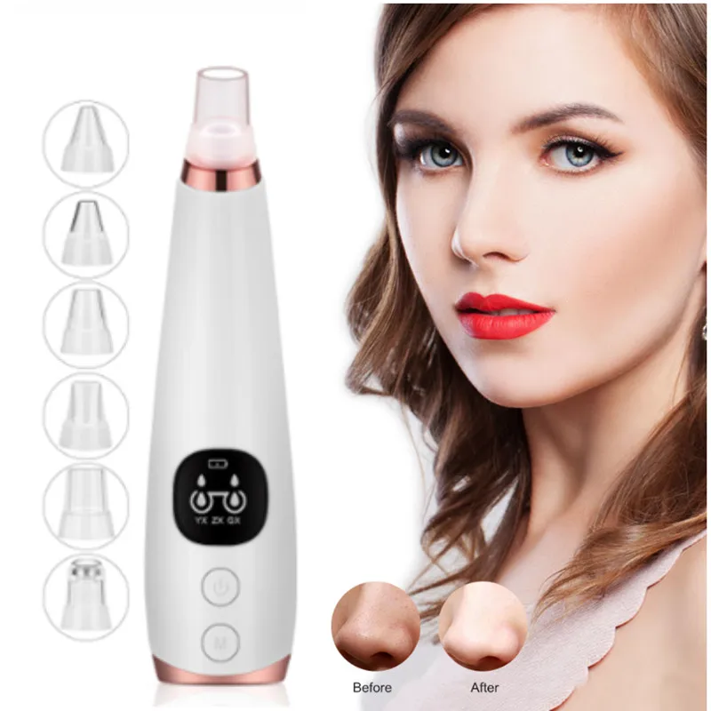 

Новый USB Электрический Очищающий Инструмент, косметический аппарат для удаления черных точек и акне на лице, средство для отшелушивания пор...