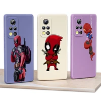 marvel deadpool liquid silicone soft cover for honor 50 se 30 30s 20 20i 10i 10x 9s 9c 9x pro plus lite phone case