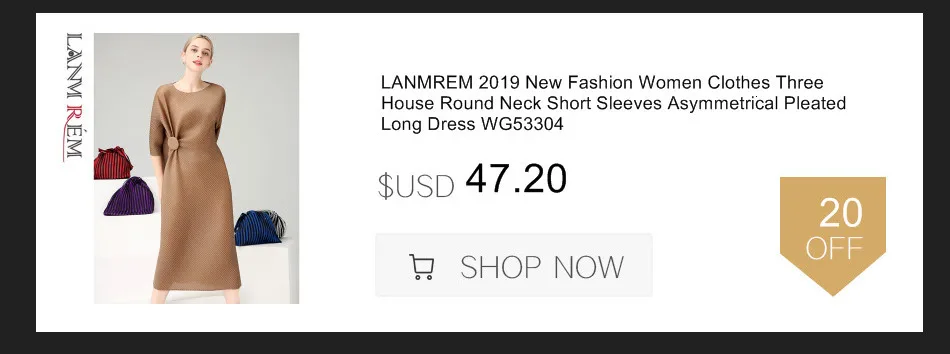 LANMREM new summer fashion women clothes batwing sleeves pleated V-neck loose pullover dress female vestido WG92708