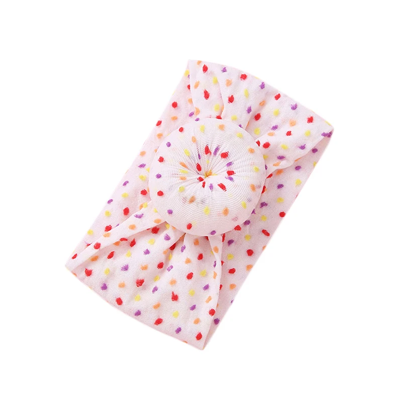 1 шт. детская лента для волос в горошек с большим бантом | Аксессуары одежды