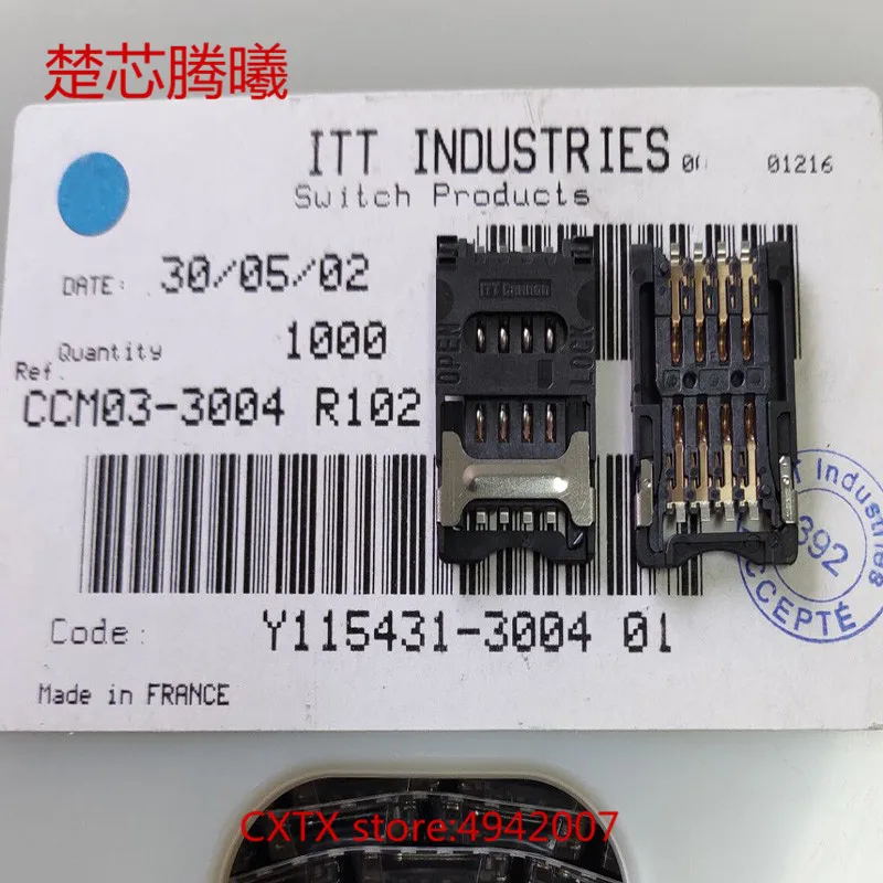 

CHUXINTENGXI Y115431-3004 8P For SIM Card