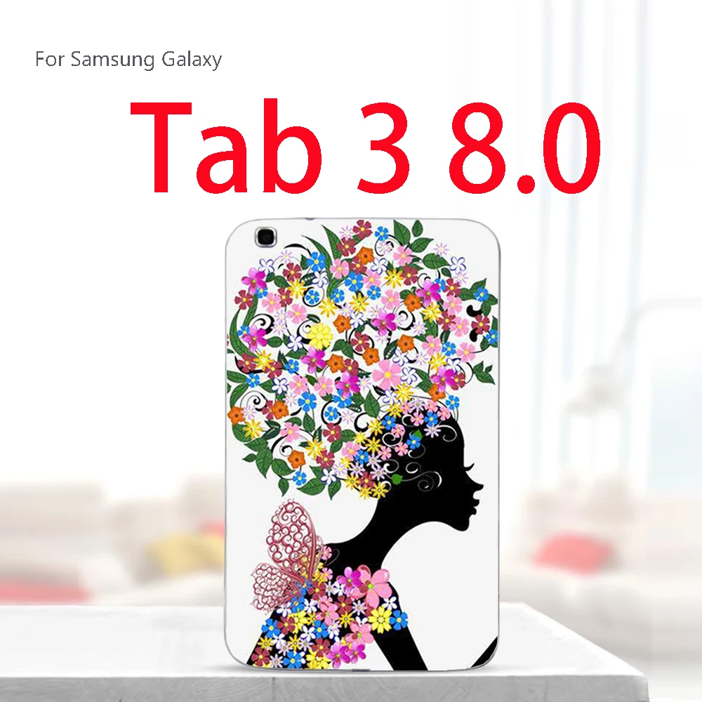 T310 tou ding hua Краски планшетный чехол для Samsung Galaxy Tab S2 8,0 4G SM-T715C T719 SM-T710 Tab A 8,0 SM-T350 SM-T350X Tab3 8,0 SM-T310 T311 чехол - Цвет: T310 tou ding hua