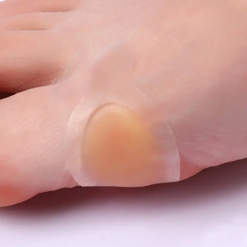 4Pcs/Box Blister Bandages Waterproof Hydrocolloid Plaster Adhesive Anti-Wearing Heel Gel Sticker Pain Relief Pedicure Patch Pads | Красота и