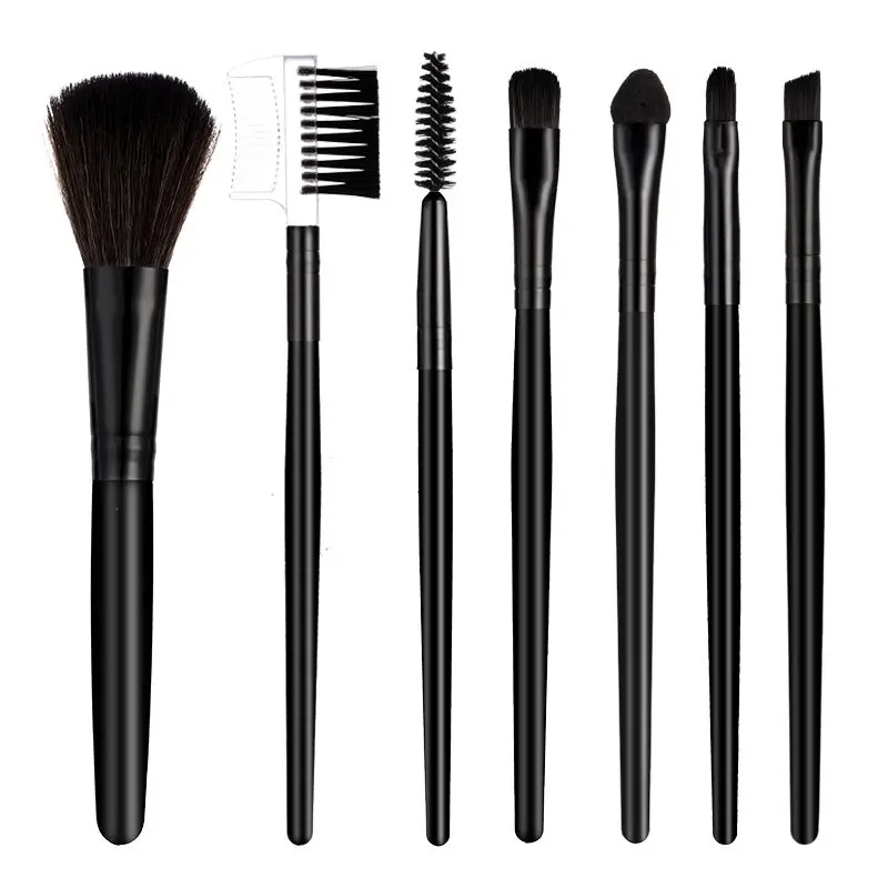 

7pcs Makeup Brushes Set Powder Foundation Eyeshadow Eyebrow Eyelash Cosmetic Professional Make Up Brush