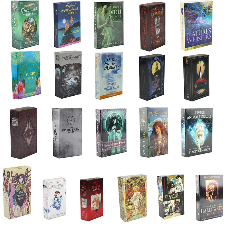 

Карта для гадания Waite Tarot Animal, карточка для гадания, карточка для вечеривечерние, настольная игра, карточка, английская версия, руководство п...