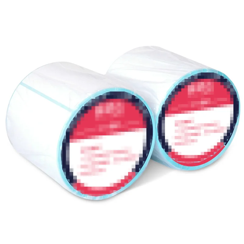 40x30-70мм 400-700 шт/рулон клея термо этикетка наклейка бумага супермаркет цена пустой