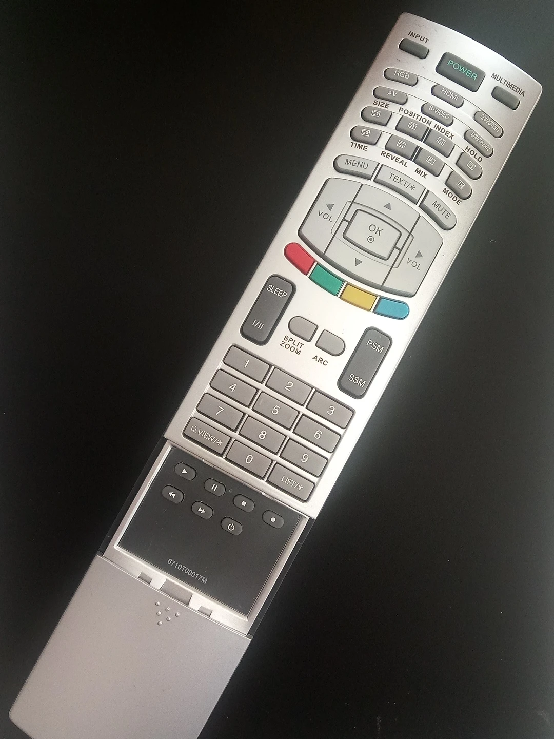 Пульт ДУ для LG 6710T00017M (HQ)