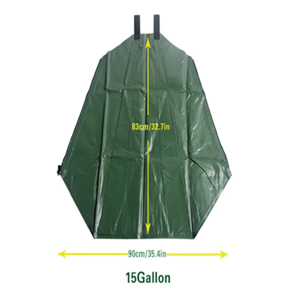 

15 Gallon Tree Watering Bag Agricultural Irrigation Tool Facility Garden Fruit PVC Tree Bag Hanging Dripper Bag Garden Supply