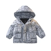 new autumn winter baby girl clothes children outerwear boys fashion hooded coat toddler costume infant clothing kids sportswear