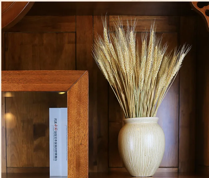 50 шт. натуральное украшение пшеничные уши садовые растения сухие цветы