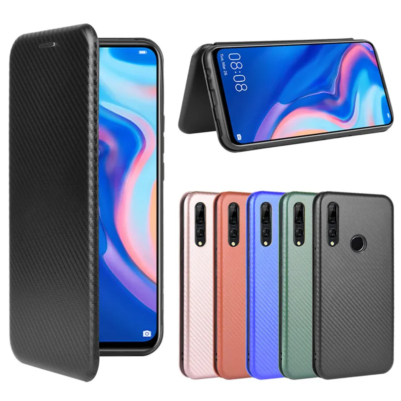 Чехол-книжка для Huawei Honor 9X Global кожа твердый с отделением карт | Мобильные телефоны
