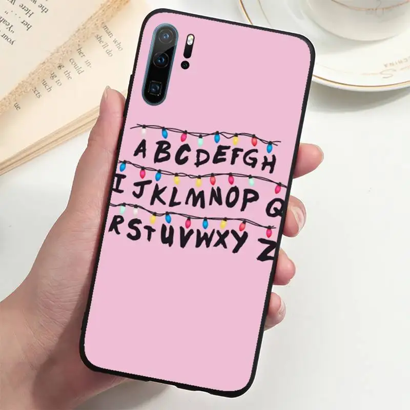 

Stranger Things Christmas Lights Phone Case For Huawei P20 P30 P40 lite Pro P Smart 2019 Mate 10 20 Lite Pro Nova 5t