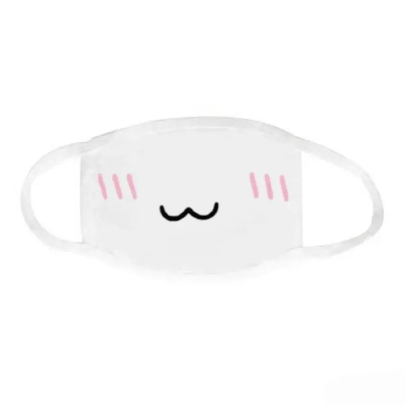 

8Pcs Masks Facial Expression Reusable Mouth Face Mask Protective Cover For Halloween Christmas