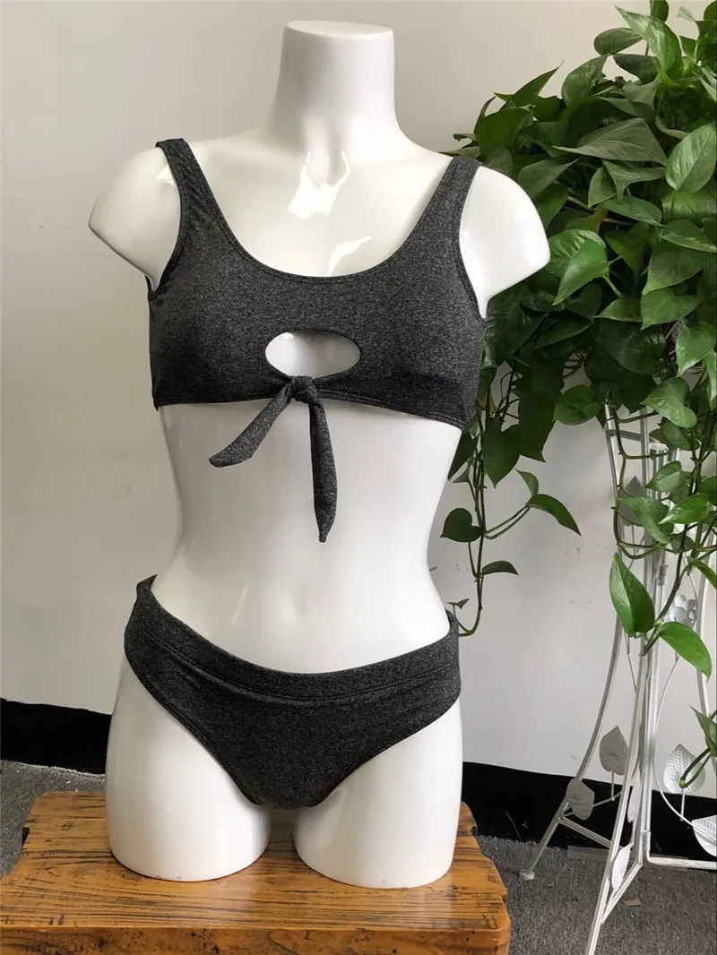 Retro Push Up Bandeau Swimwear String Swimsuit Women Bathing Suits Padded Sexy Brazilian Thong Snake Pattern Bikini Biquini |