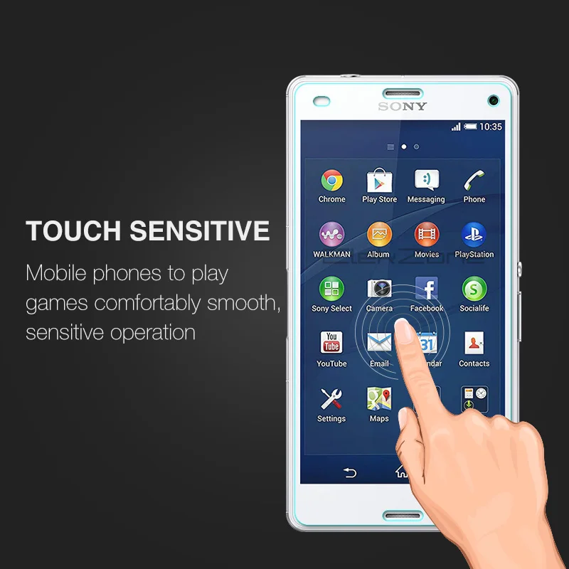 Защитное стекло для Sony Xperia Z3 Compact 2 шт.