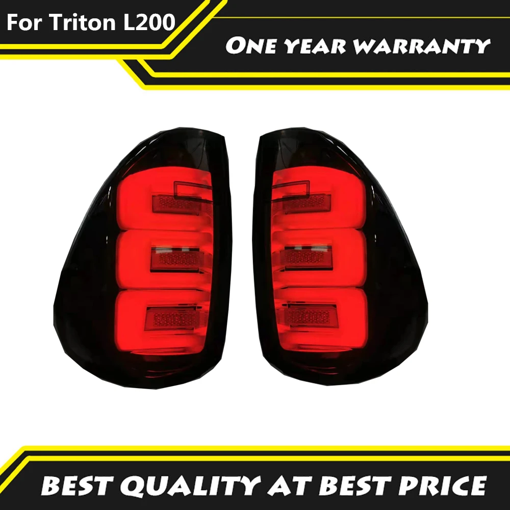 

Автозапчасти, дымчатый черный Задний фонарь, светильник, светильник для Mitsubishi L200 Triton Pickup 2005-2014, аксессуары