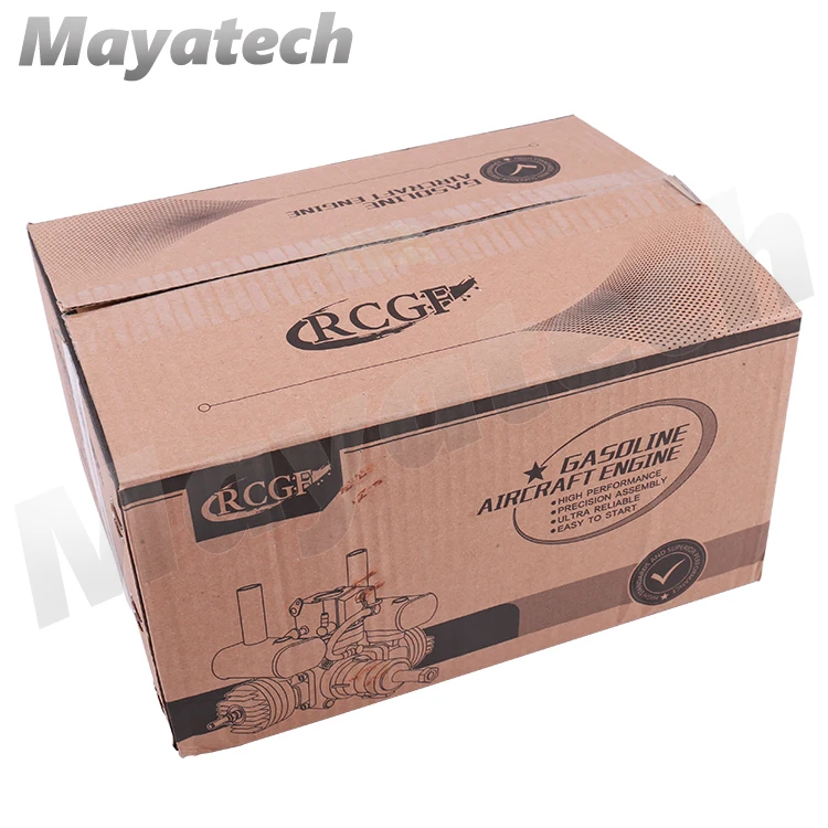 RCGF 56cc бензиновый/бензиновый двигатель для радиоуправляемого самолета два штриха один цилиндр боковой выхлоп натуральный воздух