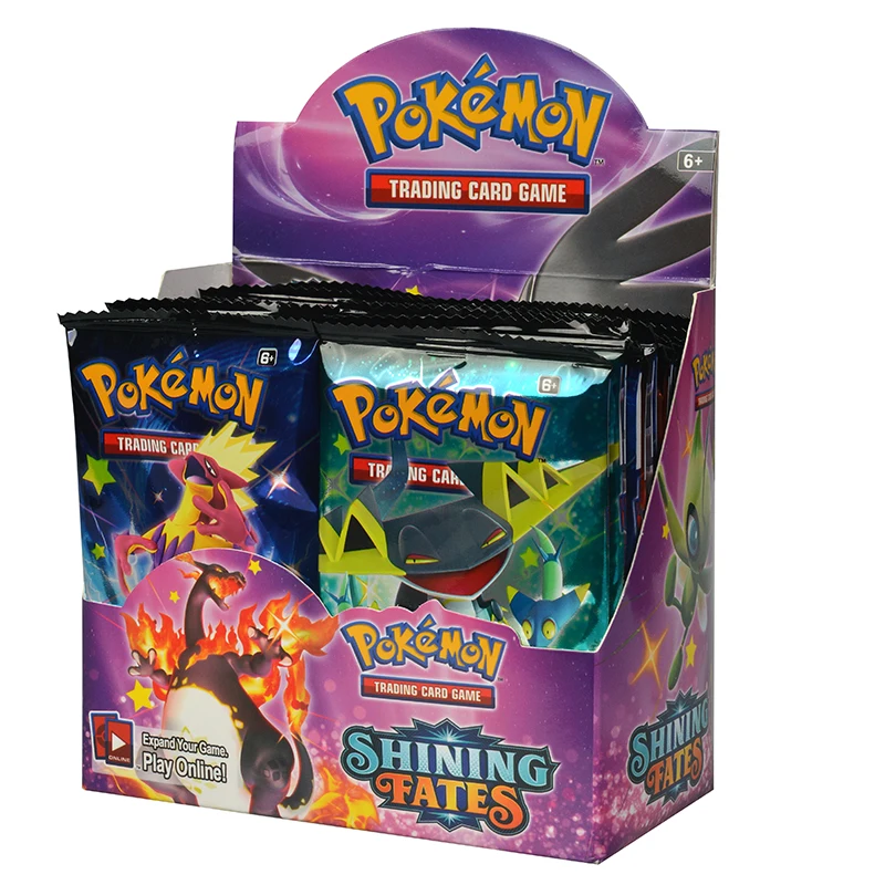 

Hot Sale Pokemon Boxed Card Mega Super Evolution Ex Elf Illustration Book Collection Card Children Birthday Toy