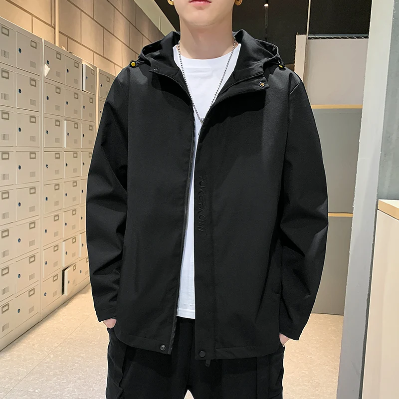 

2021 new coat spring and autumn Korean fashion casual wear handsome jacket men's wear