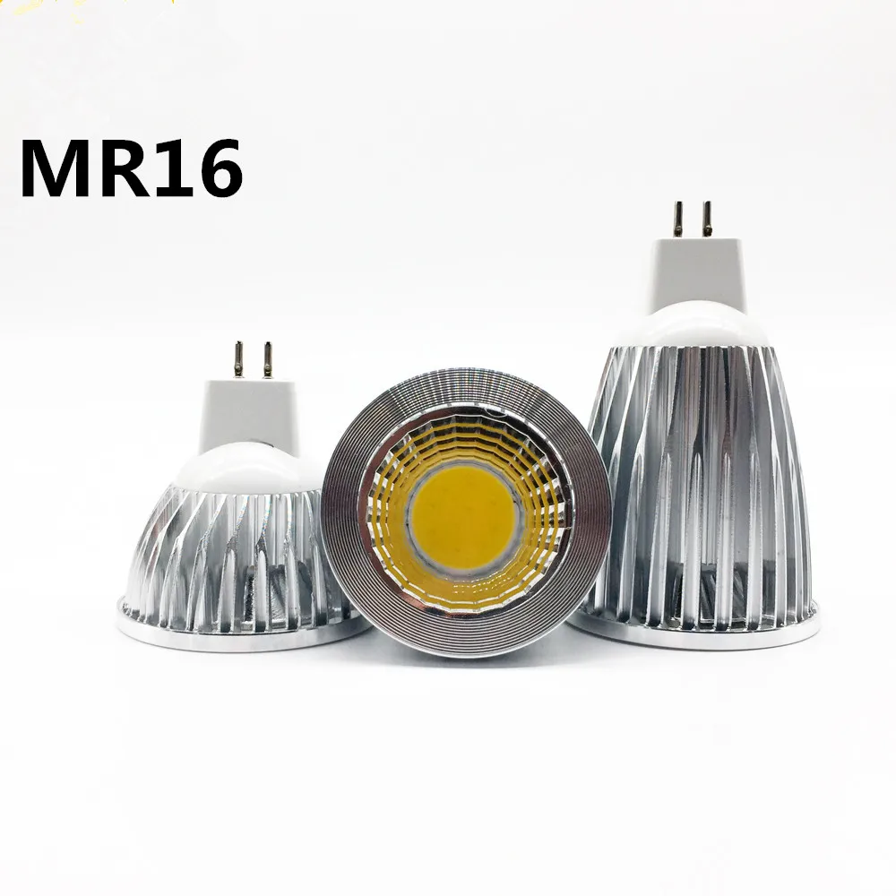 Светодиодная лампа MR16 высокой мощности 10 шт. 9 Вт 12 15 В светодиодные пятна