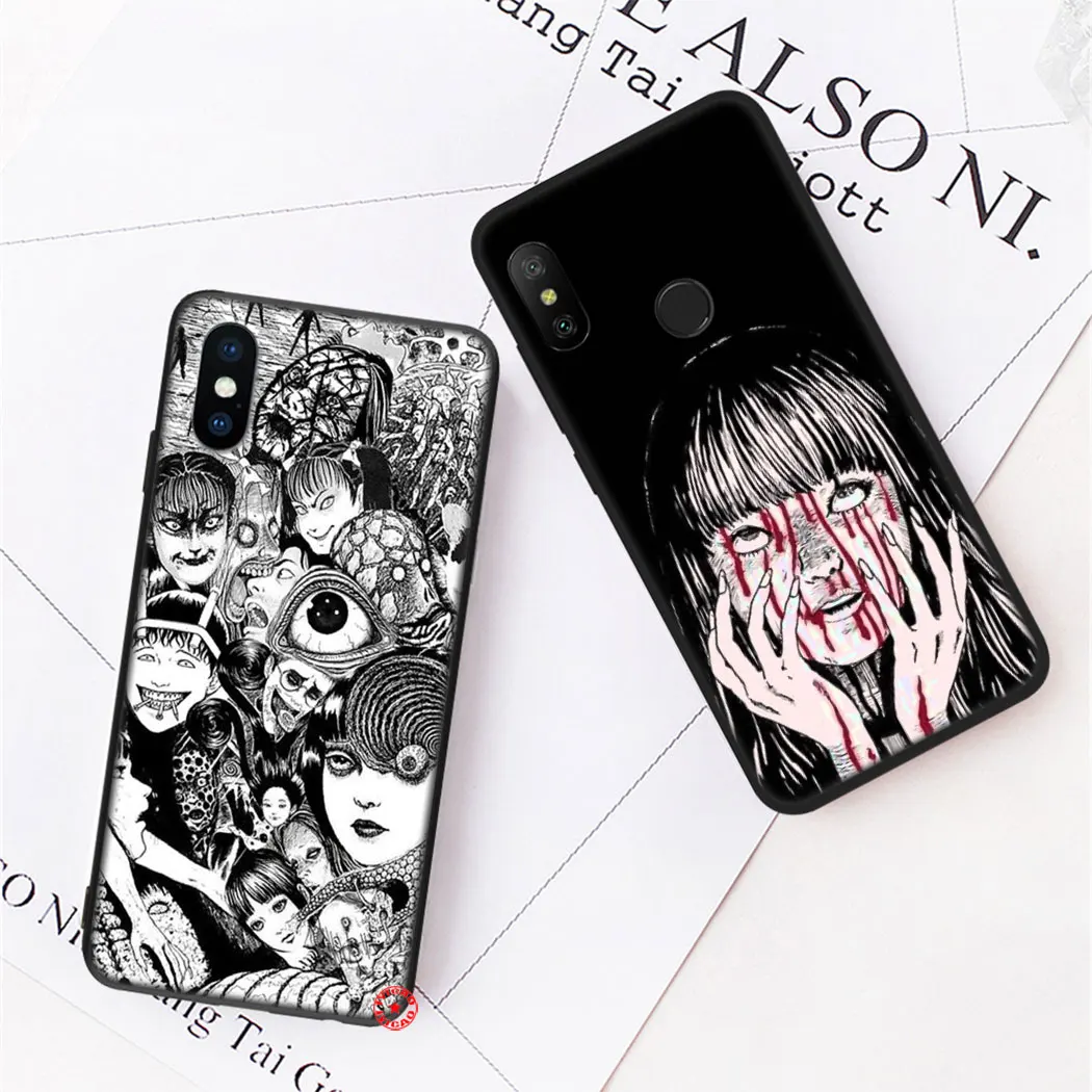 Y34 Junji Ito Tomie Horror Мягкий силиконовый чехол для Xiaomi Redmi Note 9S 9 Pro Max 5 5A Prime 6 7 8 8T