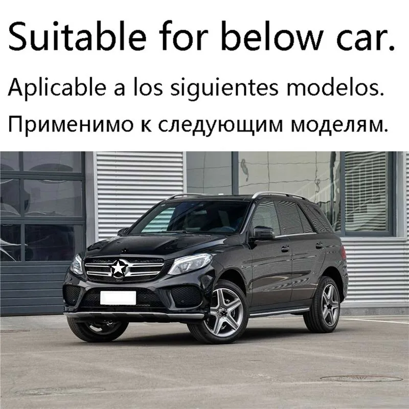 Window Seat Button Panel Interior Chromium Automovil Bright Sequins Modification Decoration 18 19 FOR Mercedes Benz GLE Class | Автомобили