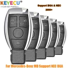 Умный дистанционный Автомобильный ключ KEYECU 5 шт.лот для Mercedes-Benz NEC BGA BE W202 W203 W204 W210 W220, FOB 3 кнопки-315 МГц433 МГц