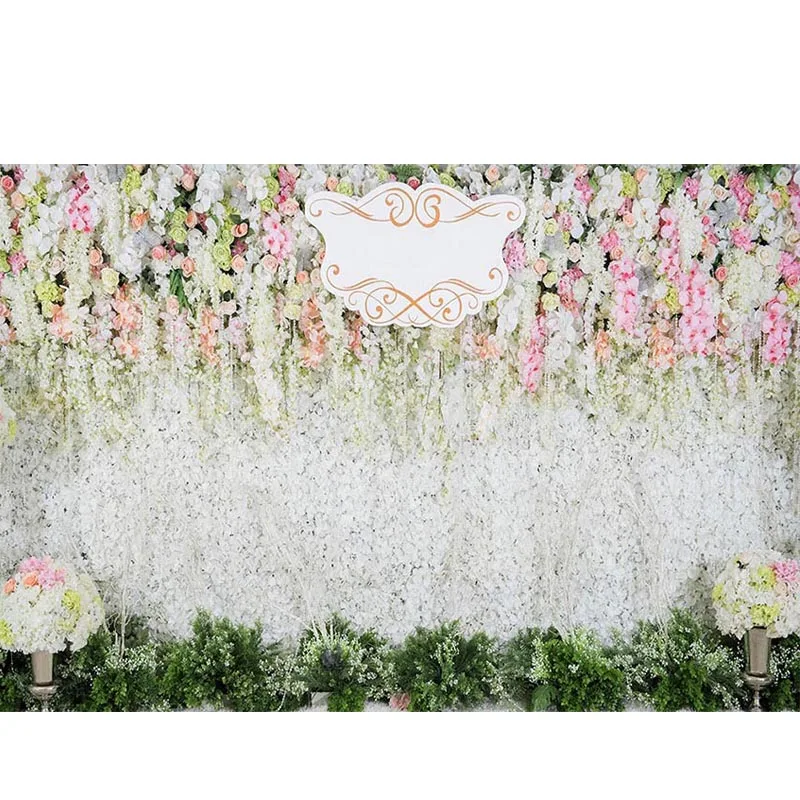 

Wedding photo background pink rose wedding background cloth flowers photo background studio photo background