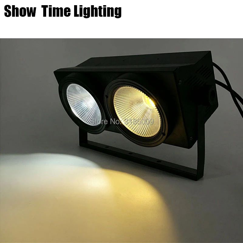 Show Time 2 Eyes 100W Dj Led Cob светильник белый и теплый в 1 хорошо используется для D0isco