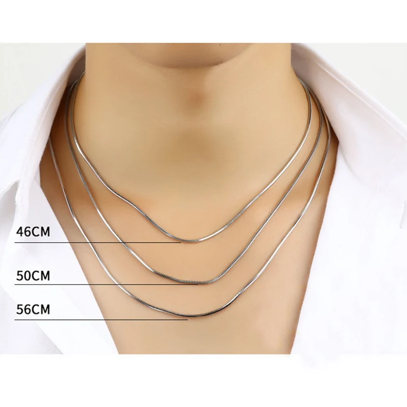 

oulai777 necklaces for women stainless steel Simple gifts for women neck chains boho jewelry on the neck fashion necklaces 2019